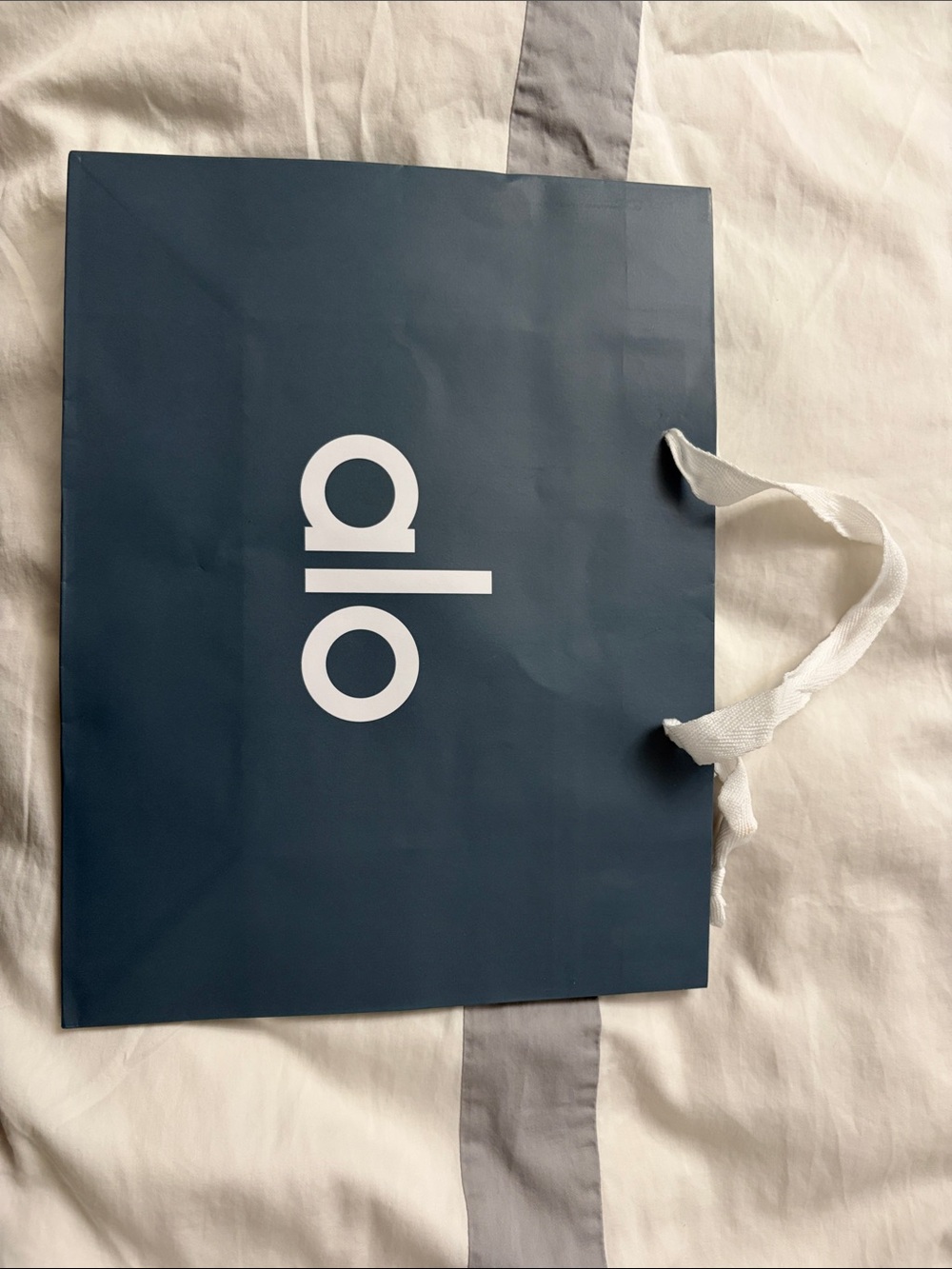 ALO Yoga Dark Blue Shopping Bag